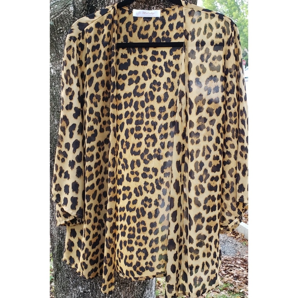 🌴RESTOCK S~XL KIMONO COVER UP🌴 - Picture 6 of 6